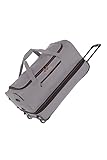 Travelite 2 Rad Trolley Reisetasche Gr. L mit Dehnfalte, Gepäck Serie BASICS: Weichgepäck...
