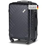 Xonic Design Reisekoffer - ABS Hartschalen Koffer mit 360° Leichtlauf-Rollen - hochwertiger Trolley...