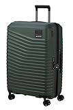 Samsonite Intuo - Spinner M, Erweiterbarer Koffer, 69 cm, 79/87 L, Grün (Olive Green)